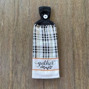 Crochet Top Hanging Kitchen Towel